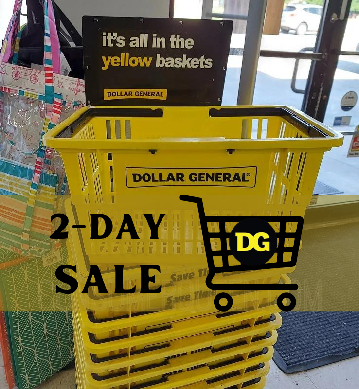 Dollar General 2Day Sale!