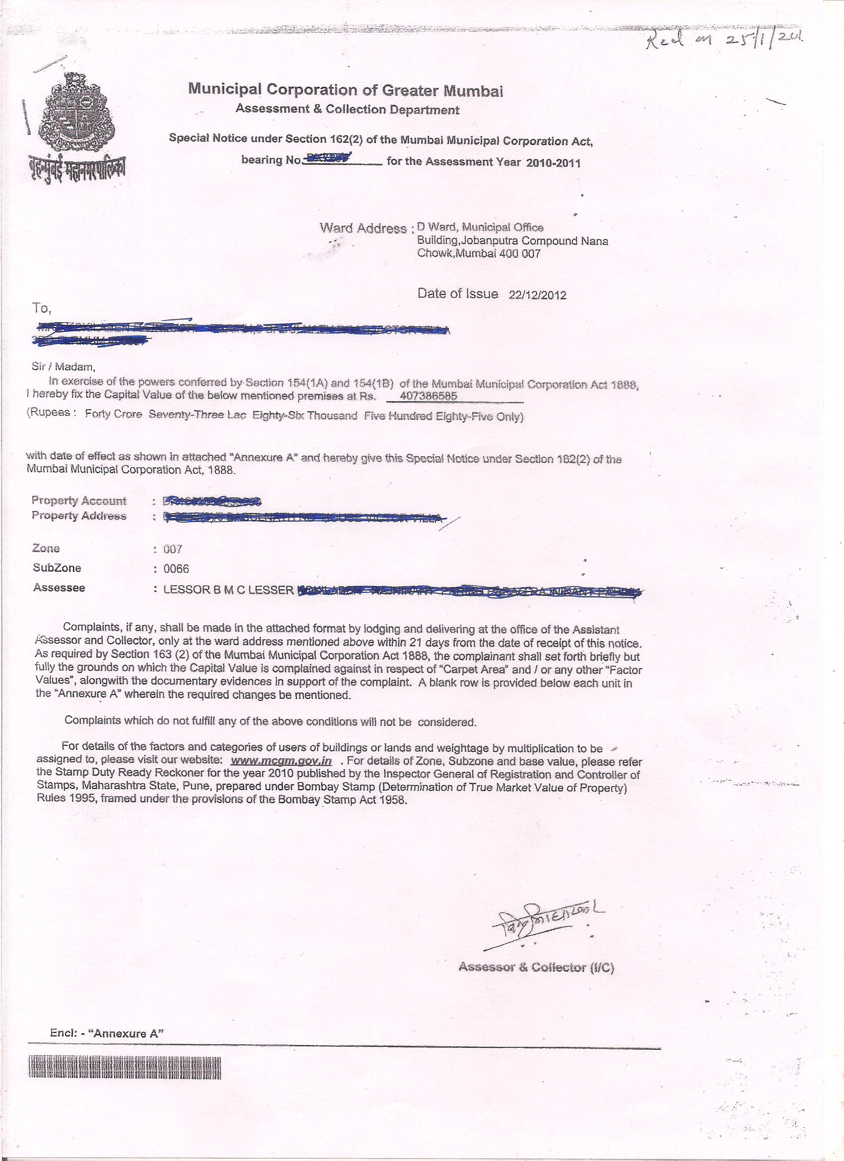 New BMC Property Tax Rules Consumer Resources