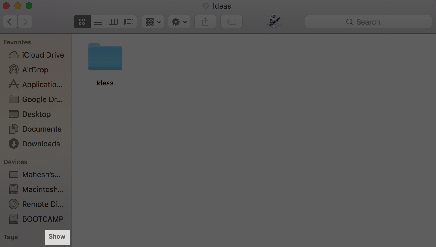 How to Hide and Unhide Tags in Finder Sidebar on Mac