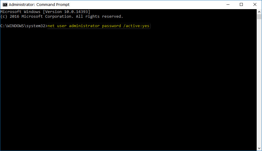How to Enable/Disable Elevated Administrator Account in Windows 10