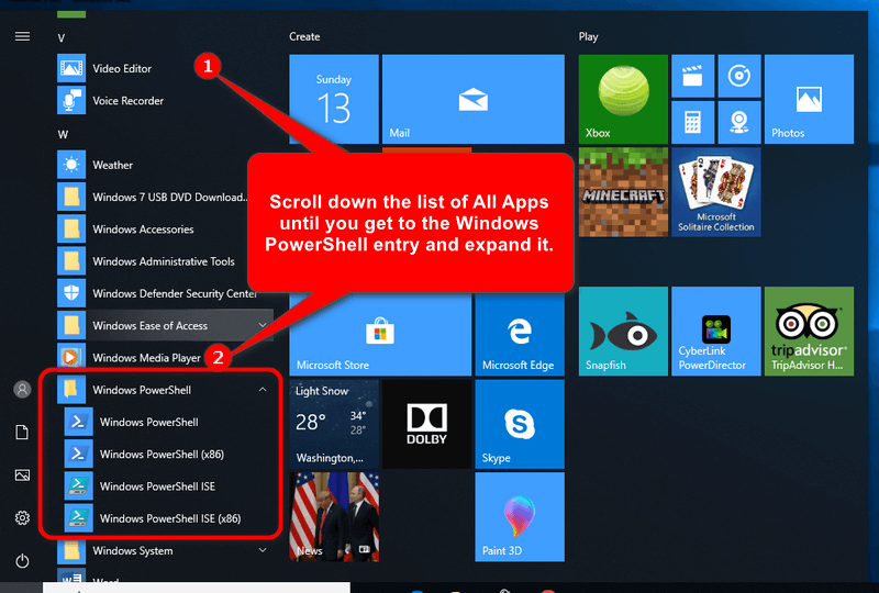 How To Open Powershell In Windows 10 Images