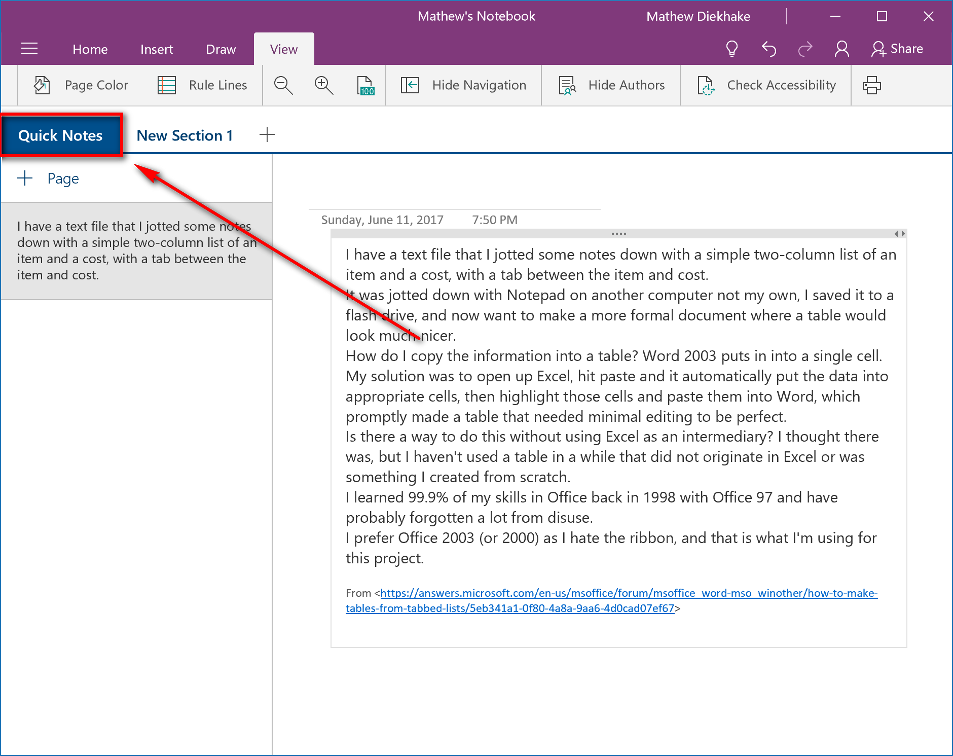 How to Delete a Note from Microsoft OneNote