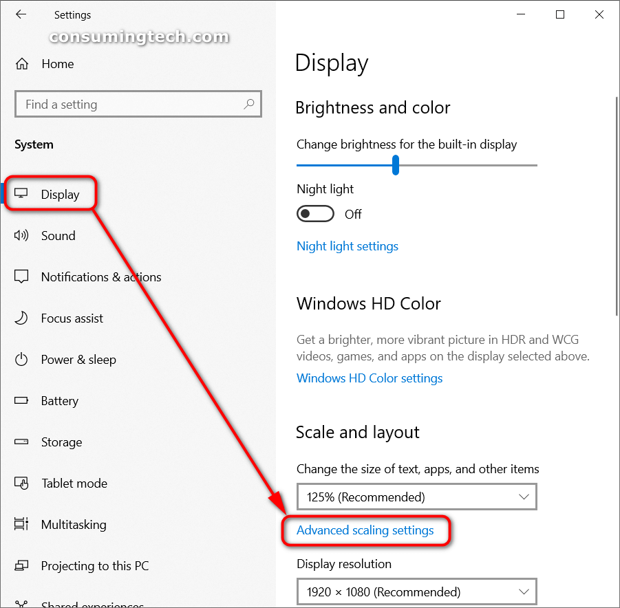 Turn On/Off Fix Scaling for Apps that are Blurry in Windows 10
