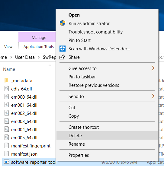 Disable Google Chrome Software Reporter Tool ConsumingTech