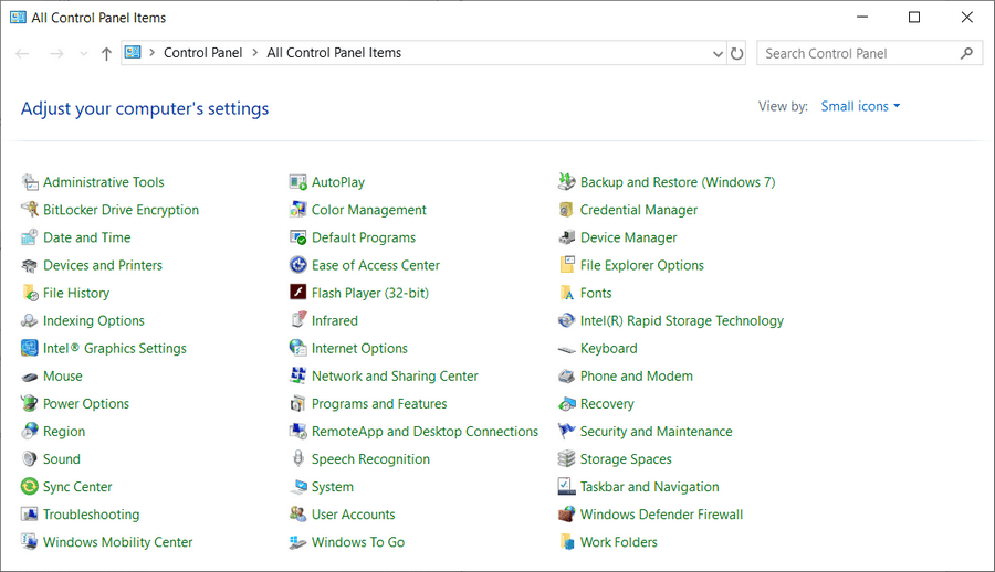 Choose What Control Panel Applets Get Shown in Windows 10 Consuming Tech