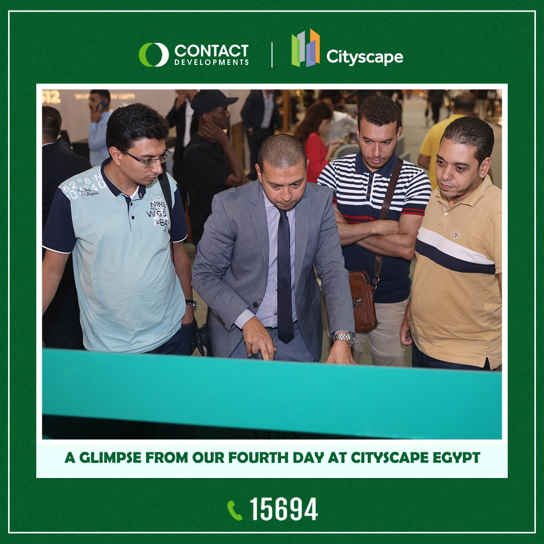 Check out some sights from our last day in Cityscape Egypt Contact