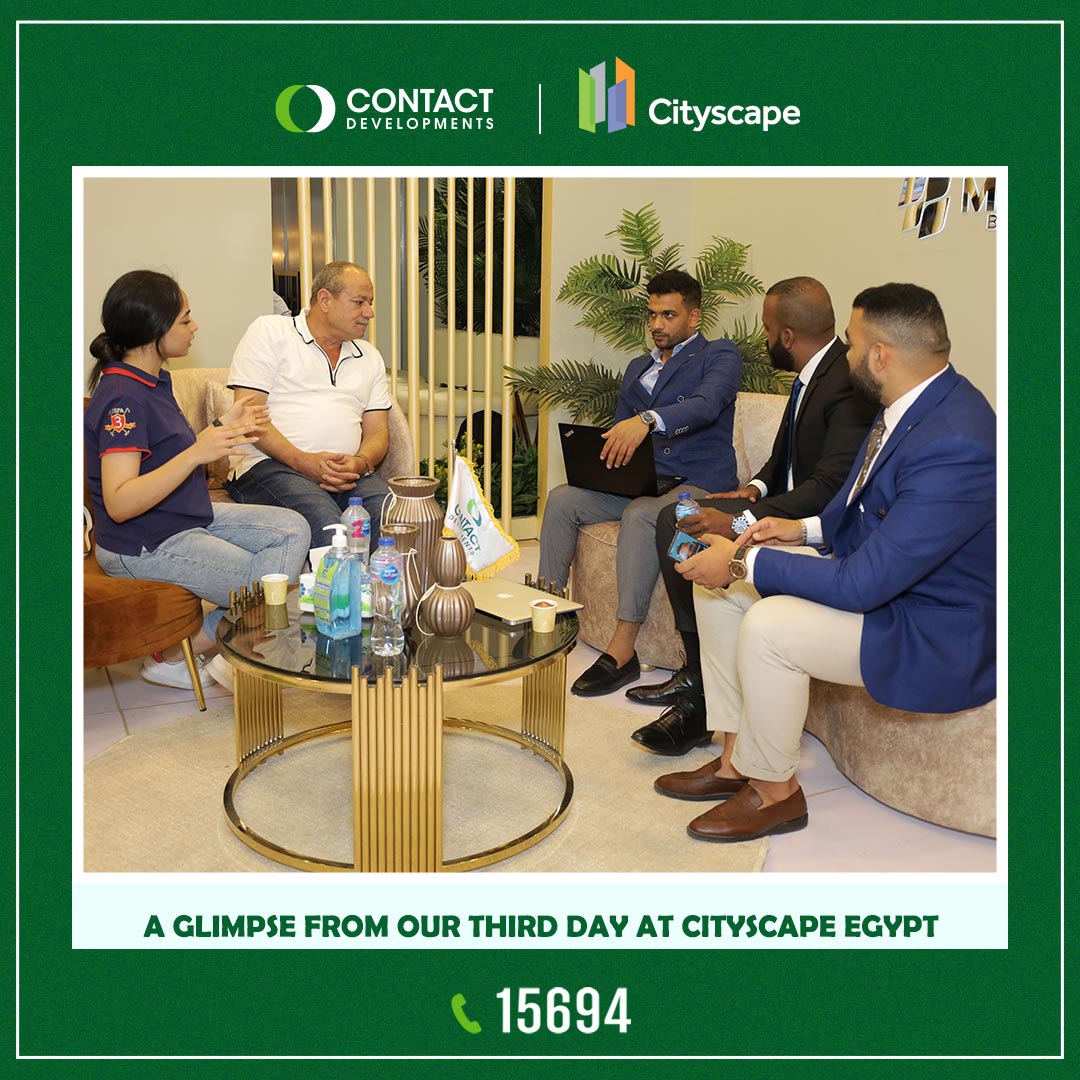 Here’s some snaps from our 3rd day participation at Cityscape Egypt