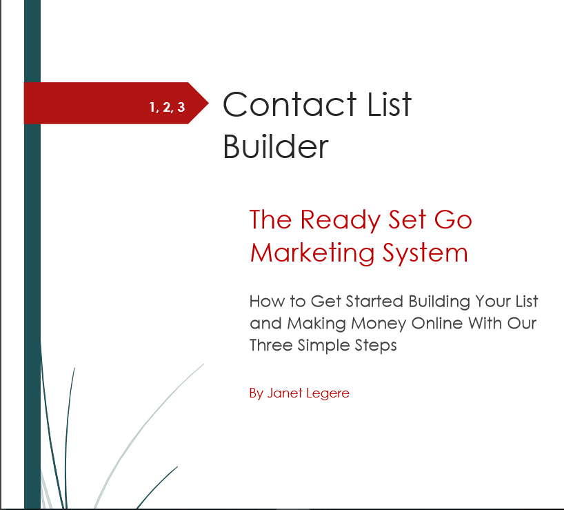 CLB 3 Step Quick Start Guide Contact List Builder