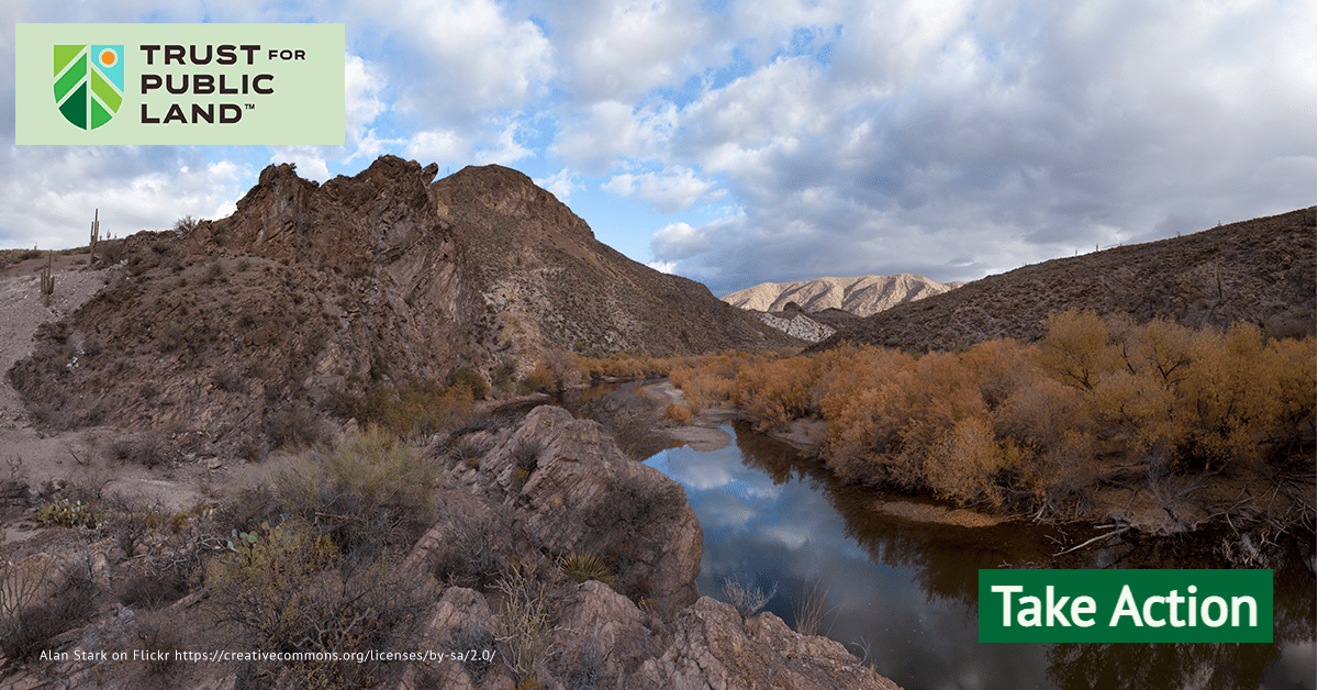 Sign Now Protect the Great Bend of the Gila! Trust for Public Land