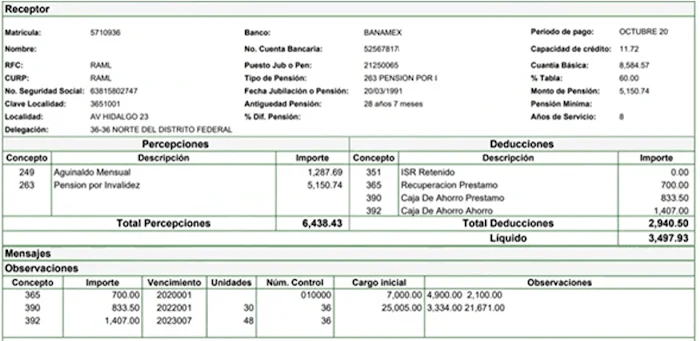 Tarjetón digital IMSS Trabajadores activos y jubilados ContadorMx