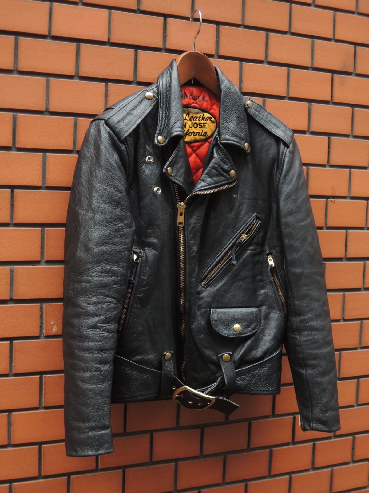 60's Just Leather SAN JOSE riders jacket container