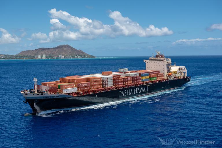 Pasha Hawaii's second LNG boxship calls Bay Area Container News