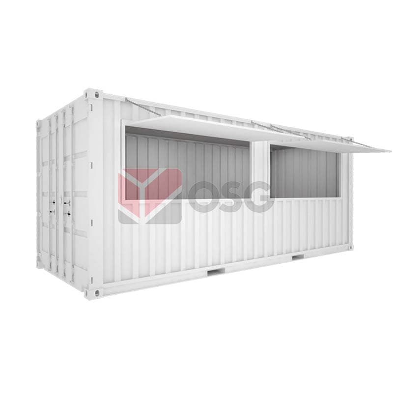 20ft x 8ft Popup Counter Container OSG Containers Singapore