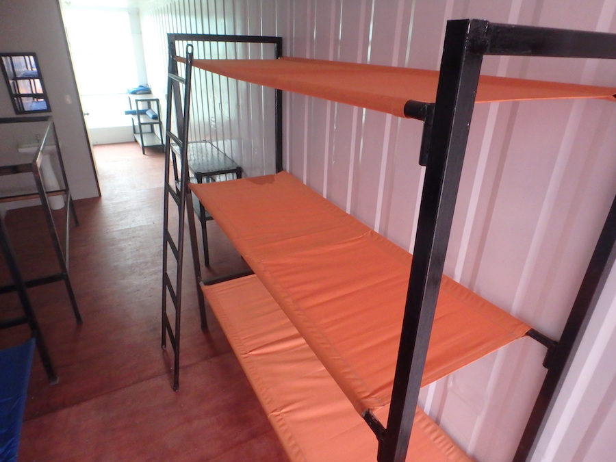 Bulk Bund Beds for Emergency Shelters Located In