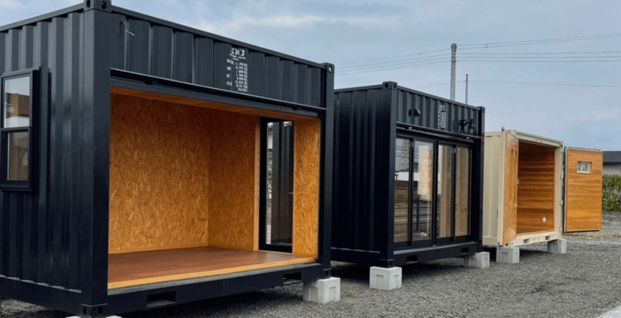 【レンタル】コンテナハウスをレンタル倉庫にする コンテナハウスジャパン