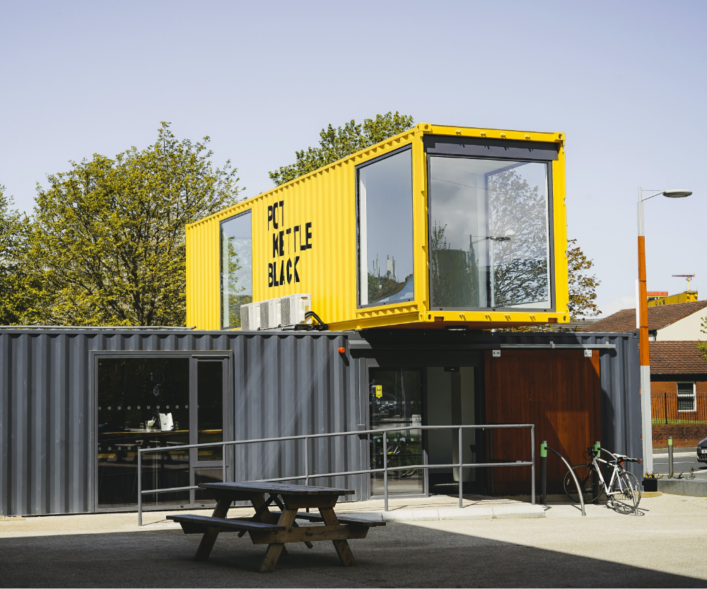 The shipping container