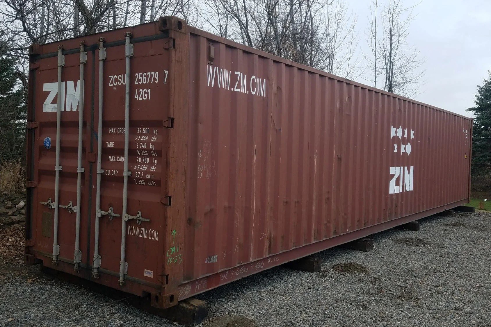 40 ft Shipping Container Standard Cargo Worthy (40STCW) Container One