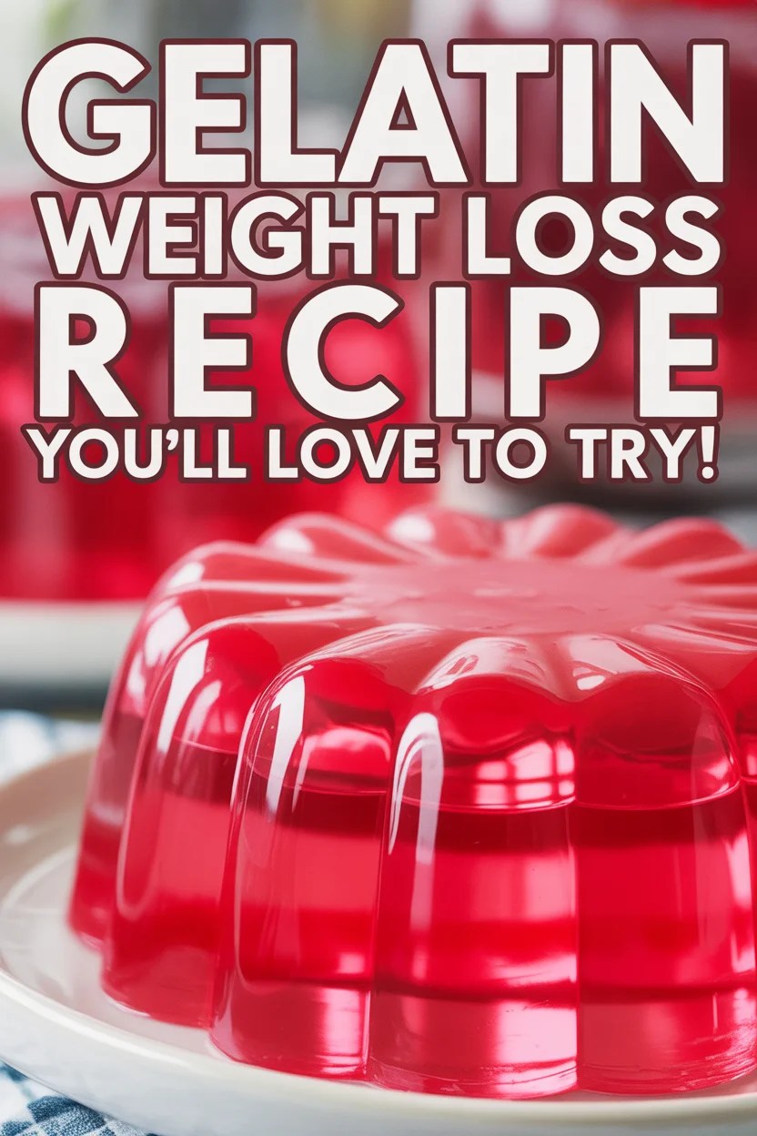 Gelatin Weight Loss Recipe You’ll Love to Try!