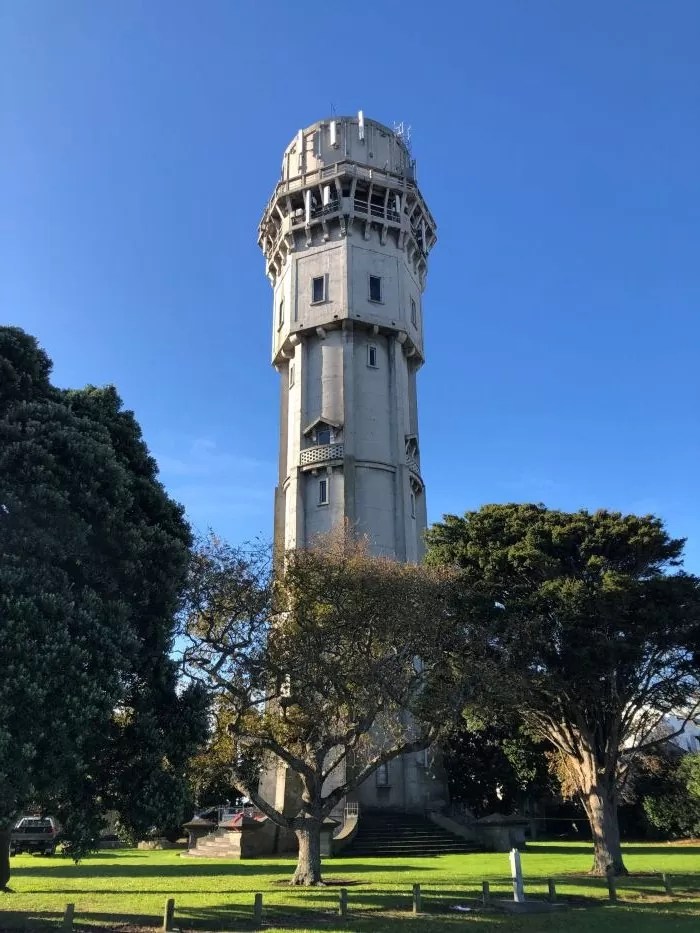 Hawera Water Tower concrete repairs BBR Contech