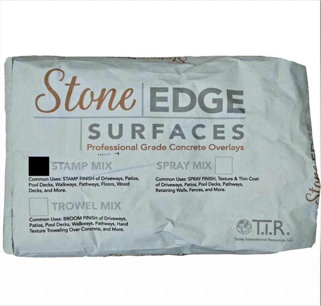 Pro Stamp (One Component Overlay) Stone Edge Surfaces Contec Supply