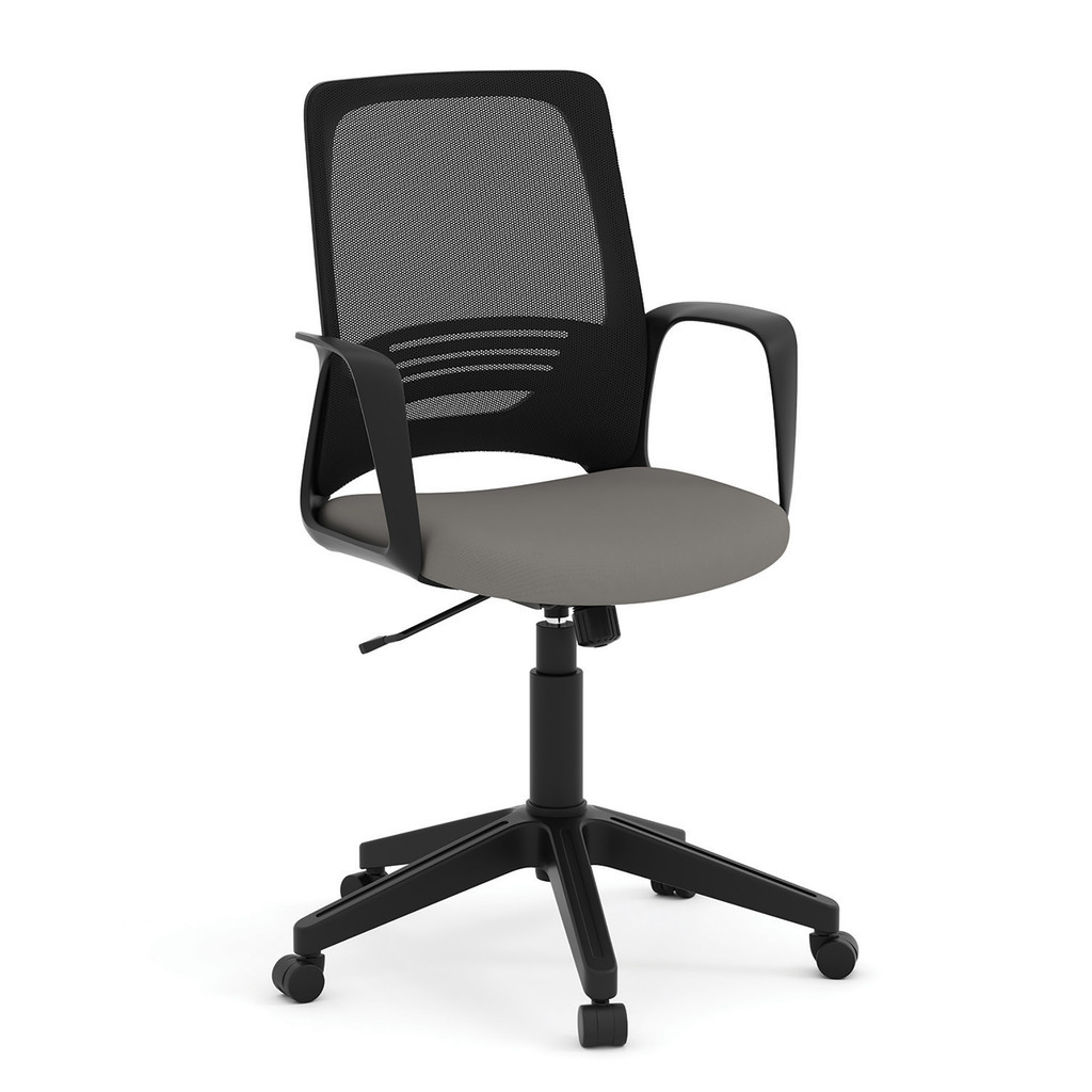 Affordable Student Desk Chair with Fixed Arms