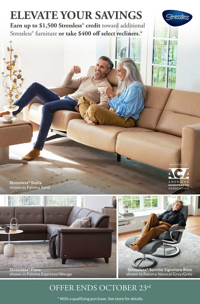 Stressless Home Seating Sales Event