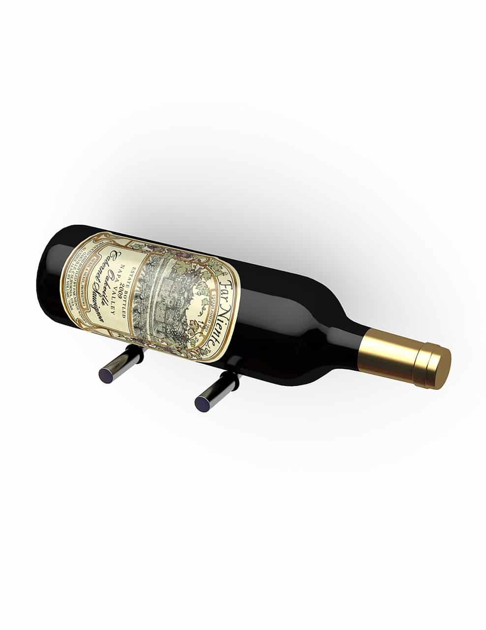 Contemporary Wine Cellar HZ Wine Peg (1 to 3 Bottles) Label Out