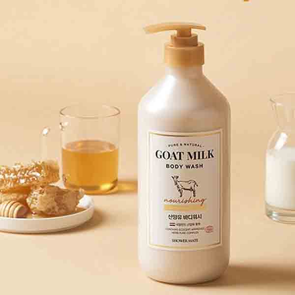 Shower Mate Goat Milk Original Body Wash 800ml