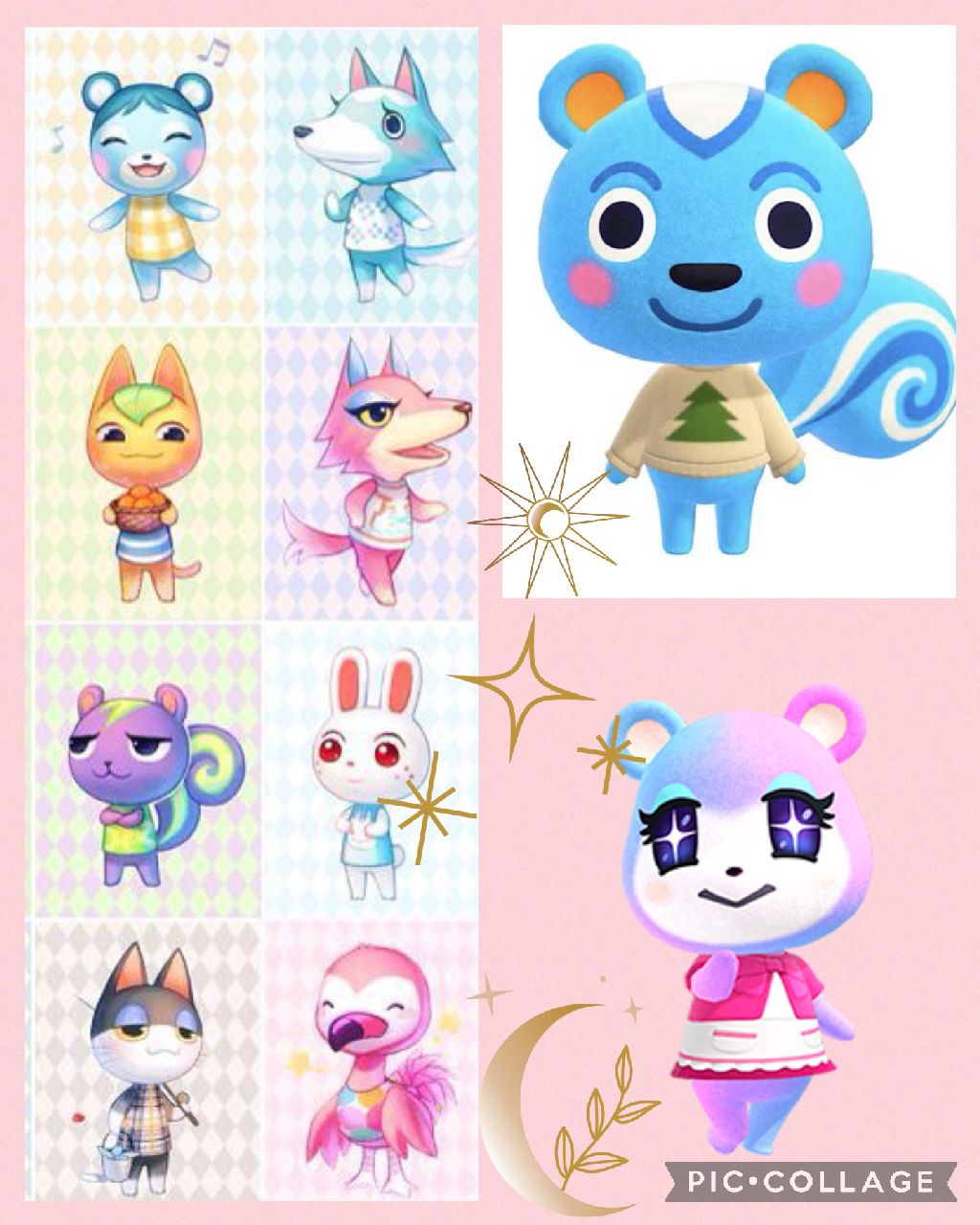 personnages de animal crossing