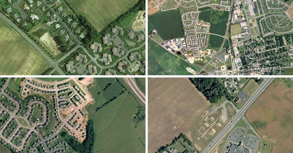 What does Delaware's urban growth look like from above?
