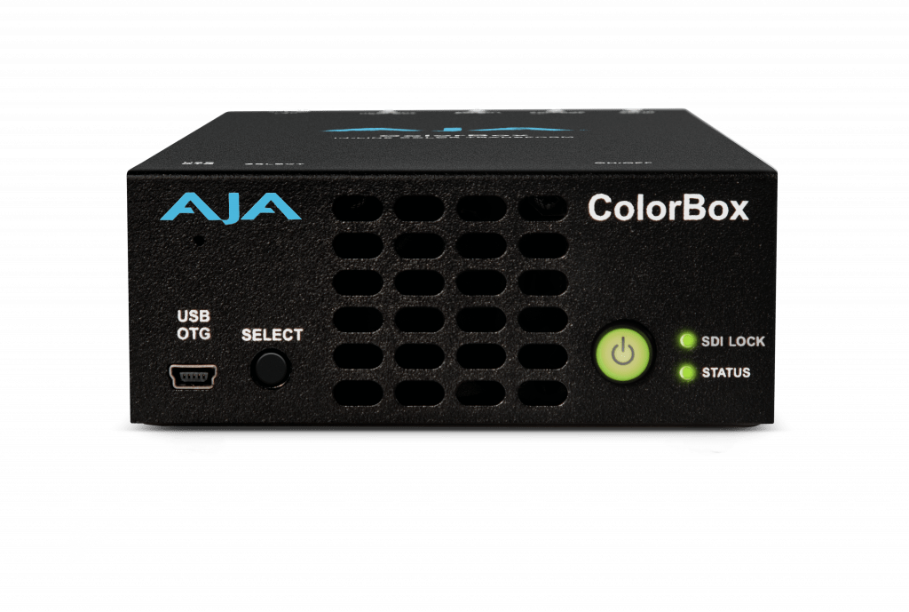 AJA Unveils ColorBox Content + Technology
