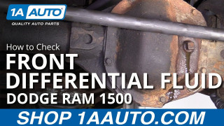 How to Check Front Differential Fluid 1994-2002 Dodge Ram 1500 | 1A Auto