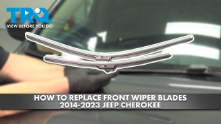 How to Replace Front Wiper Blades 2014-2023 Jeep Cherokee | 1A Auto