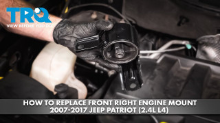 How to Replace Front Right Engine Mount 2007-2017 Jeep Patriot 24L L4
