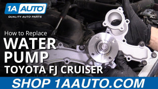 How To Replace Water Pump 2007-16 GMC Acadia | 1A Auto