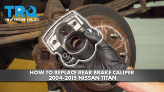How to Replace Rear Brake Caliper 2004-2015 Nissan Titan | 1A Auto