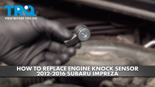 How to Replace Engine Knock Sensor 2012-2016 Subaru Impreza | 1A Auto
