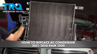 How to Replace AC Condenser 2011-2018 Ram 1500 | 1A Auto