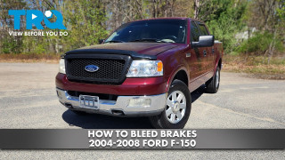 How to Bleed Brakes 2004-2008 Ford F-150 | 1A Auto