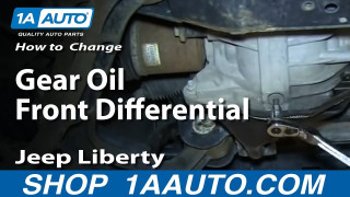 How To Change Front Differential Fluid 2002-07 Jeep Liberty | 1A Auto