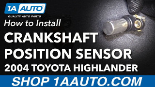 How to Replace Crankshaft Position Sensor 1999-2007 Chevy Silverado