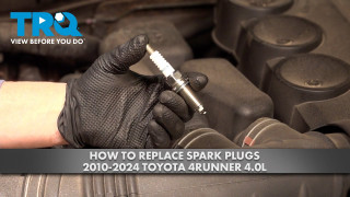 How to Replace Spark Plugs 2010-2024 Toyota 4Runner 40L | 1A Auto