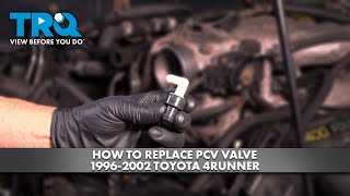 How to Replace PCV Valve 1996-2002 Toyota 4Runner | 1A Auto