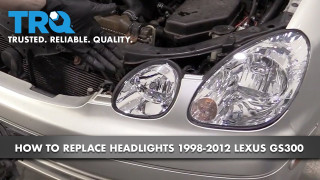 How to Replace Headlight Assembly 1997-2005 Lexus GS300 | 1A Auto