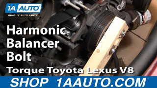 How to Replace Harmonic Balancer 1999-2013 Chevy Silverado | 1A Auto