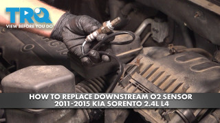 How to Replace Downstream O2 Sensor 2011-2015 Kia Sorento 24L L4 | 1A Auto