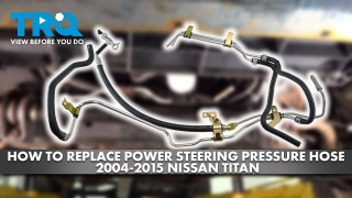 How to Replace Power Steering Pressure Line 2003-2008 Honda Pilot | 1A Auto