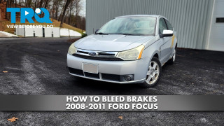 How to Bleed Brakes 2008-2011 Ford Focus | 1A Auto