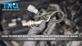How to Replace Right Downstream Oxygen Sensor Bank 1 2006-2015 Lexus