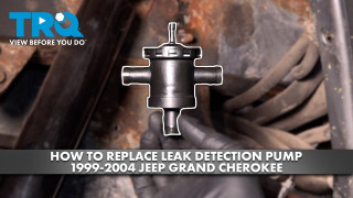 How to Replace Leak Detection Pump 1999-2004 Jeep Grand Cherokee | 1A Auto